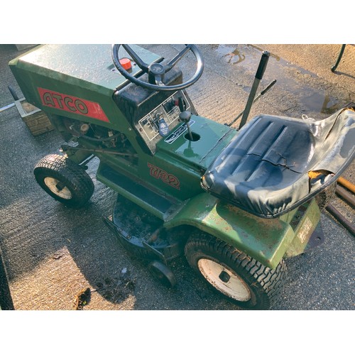 122 - Atco 7/32 Ride On Mower