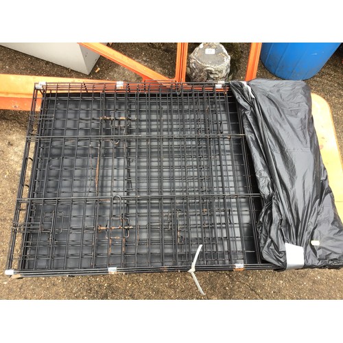 121 - Large Animal Cage - 95cm x 63cm