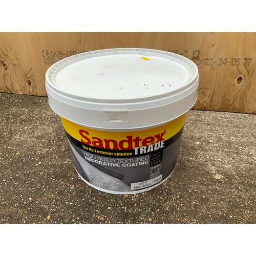 163 - Tub of Light Magnolia Sandtex Paint