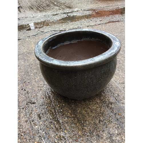 136 - Glazed Garden Planter