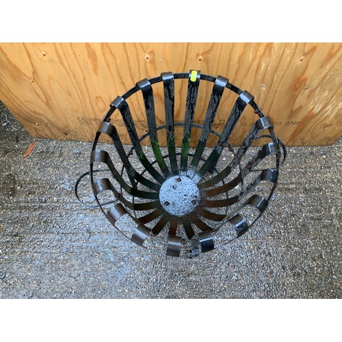 157 - Metal Garden Basket