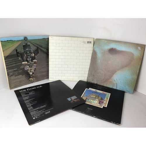 254 - Records - LPS - 4x Pink Floyd (The Wall Early Press) and Led Zeppelin