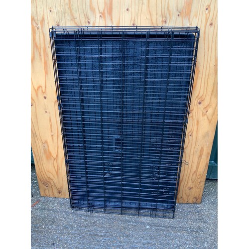 104 - Large Folding Dog Crate