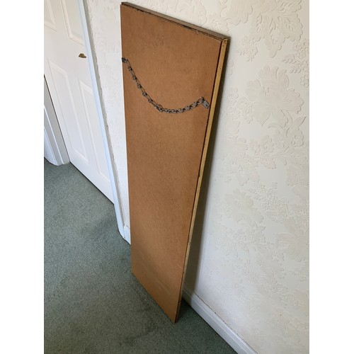 342 - Gilt Framed Full Length Mirror