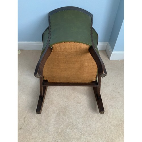 245 - Oak Office Armchair