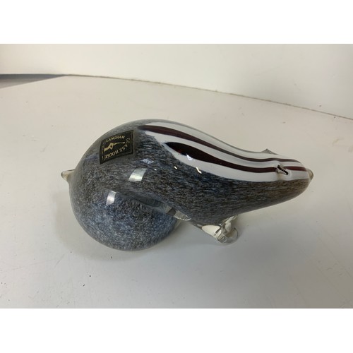 207 - Animal Ornaments to Include Langham Glass Badger