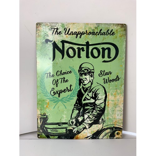 185 - Reproduction Sign - Norton