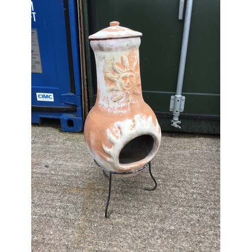 47 - Terracotta Chiminea