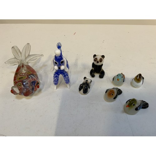 740 - Glass Animal Ornaments