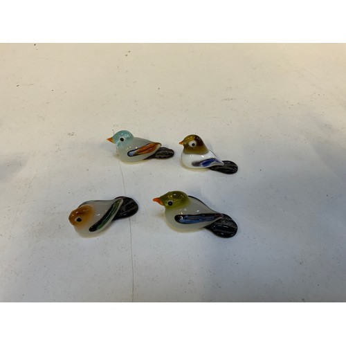 740 - Glass Animal Ornaments