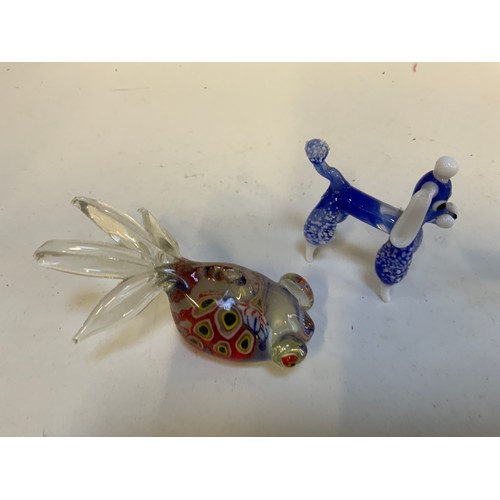 740 - Glass Animal Ornaments