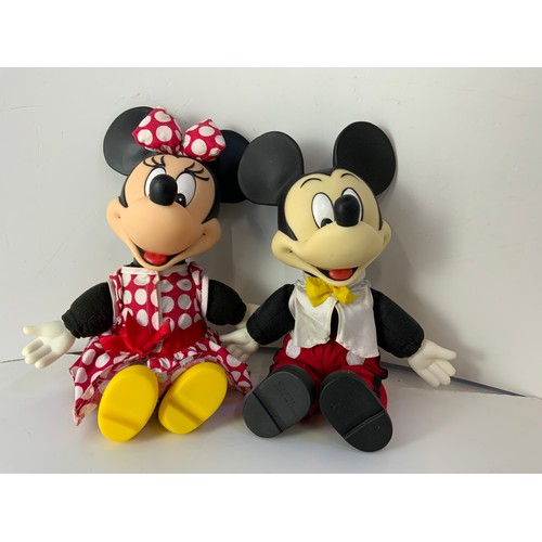 184 - Disney Mickey and Minnie Mouse Dolls