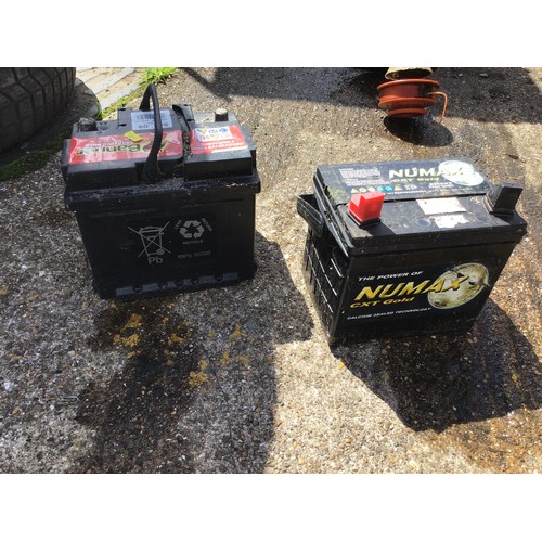 117 - 2x Car Batteries