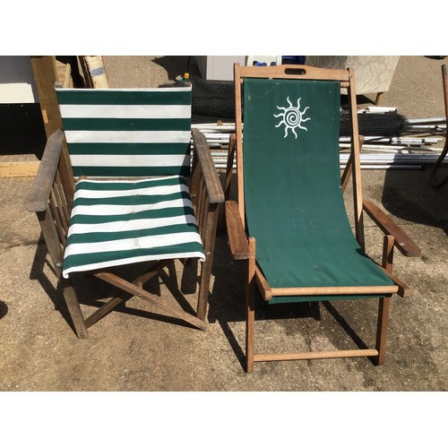 58 - Directors Chair and Deck Chair