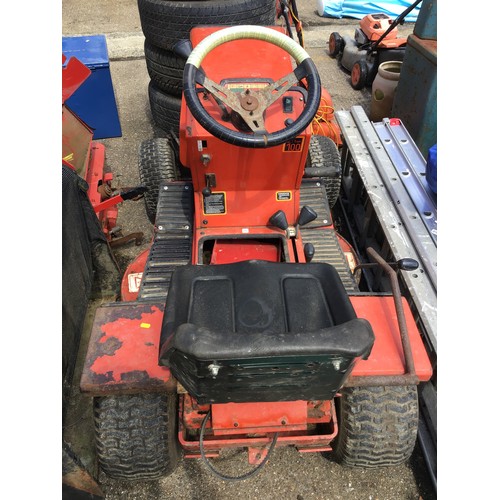 77 - Westwood Ride T1200 on Mower with Sweeper and Collection Box