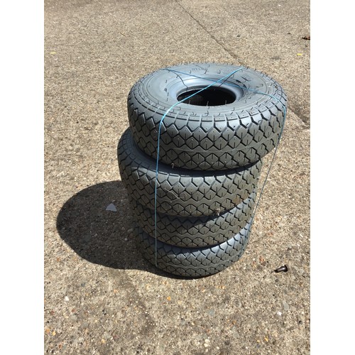 135 - Set of 4x Small Tyres