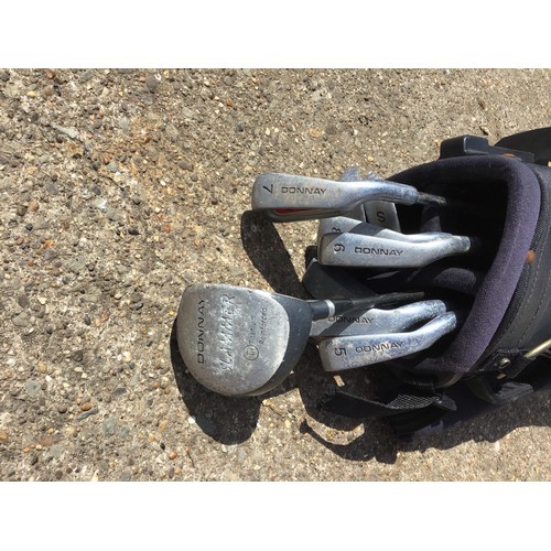 143 - Golf Clubs and Bag