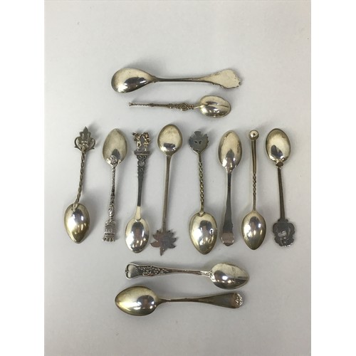 739 - 12x Various Silver Spoons