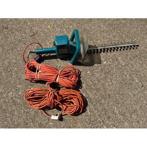 35 - Black and Decker Hedge Trimmer with Extra Lead