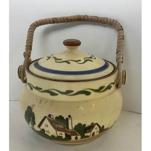 184 - Watcombe Biscuit Barrel