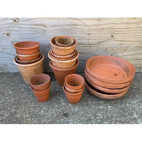 80A - Quantity of Terracotta Pots