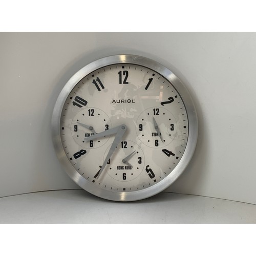 Auriol World Time Clock