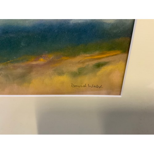 239 - David Walsh Signed Framed Original Watercolour - Visible Picture 35cm x 26cm