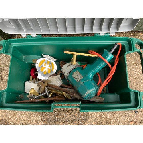 8 - Tool Box on Wheels and Contents