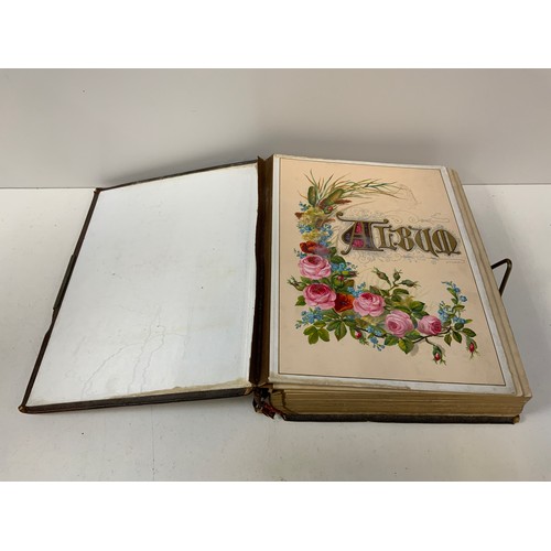 467 - Edwardian Family Photo Album with Over 100 Photos