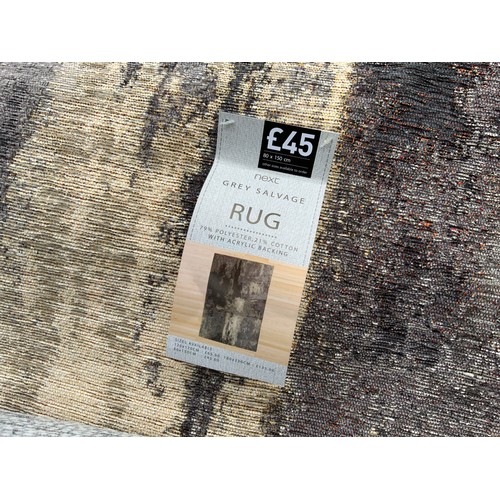 562 - 2x Unused Small Next Rugs - 80cm x 150cm