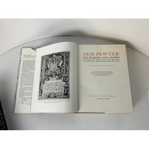 129 - Book - Cotterell's Old Pewter Its Makers and Marks