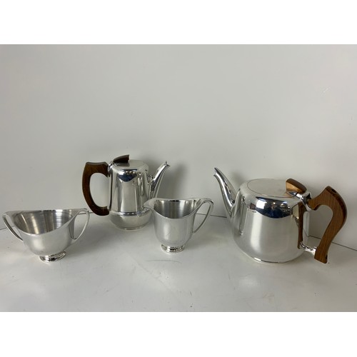 187 - Picquot Tea Set with Tray