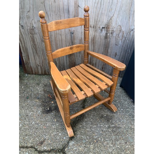 582 - Child's Rocking Chair