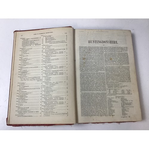 321 - 1890 Huntingdonshire and Northamptonshire Kelly's Trade Directory