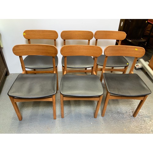 594 - 6x Retro Chairs