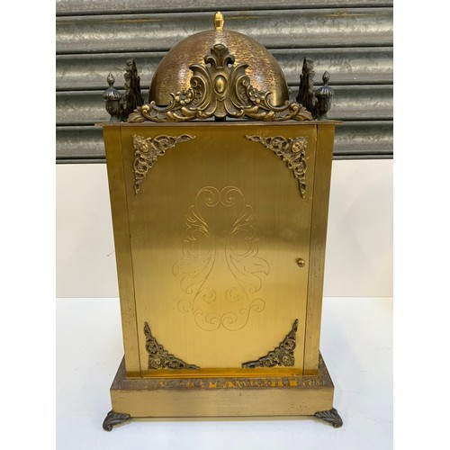 489 - Large Lantern Clock - with Key