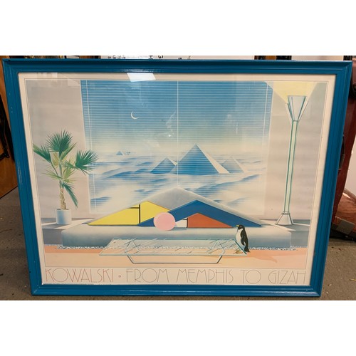 200 - Framed Kowalski Print - From Memphis to Gizah