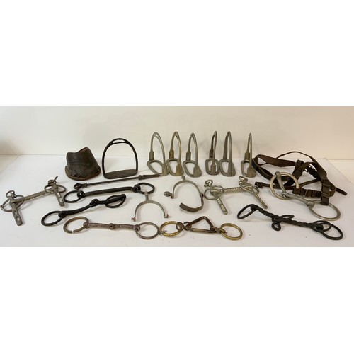 528 - Stirrups, Horse Bits and Hoof etc