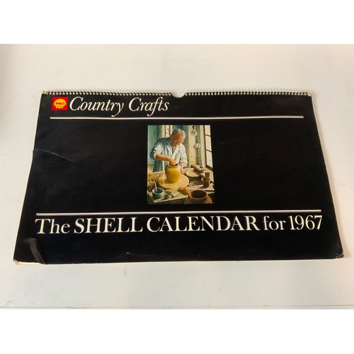 176 - Shell Country Crafts Calendar 1967