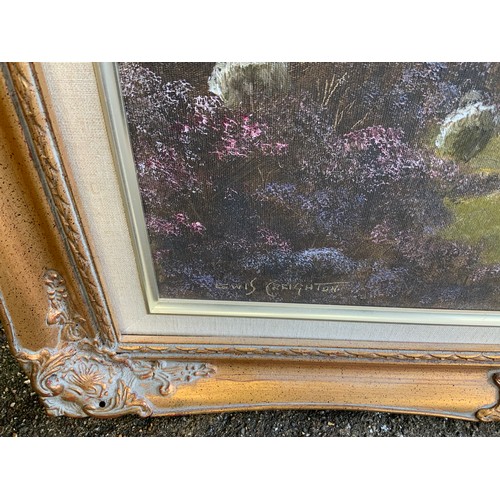 61 - Gilt Framed Oil on Board