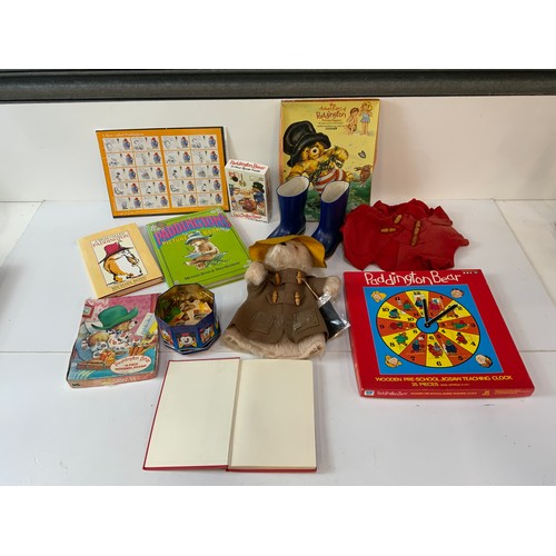 184 - Paddington Glove Puppet, Jigsaws and Books etc