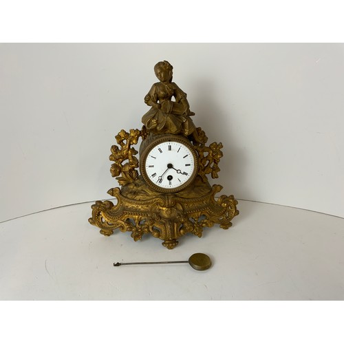 116 - Ornate Mantel Clock