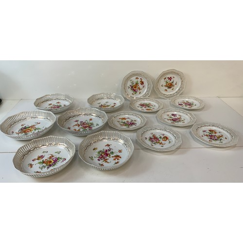 150 - Quantity of Lace Plates and Bowls