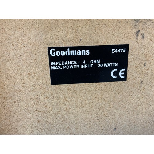 189 - Goodmans 2 Way Bass Reflex System