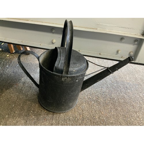 5 - Galvanised Painted Watering Can