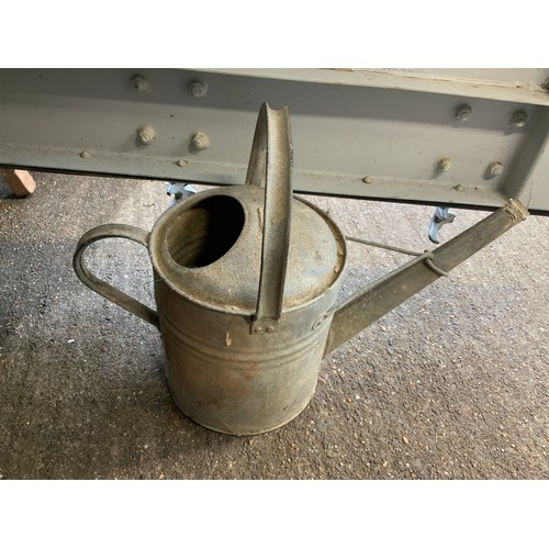 4 - Galvanised Watering Can