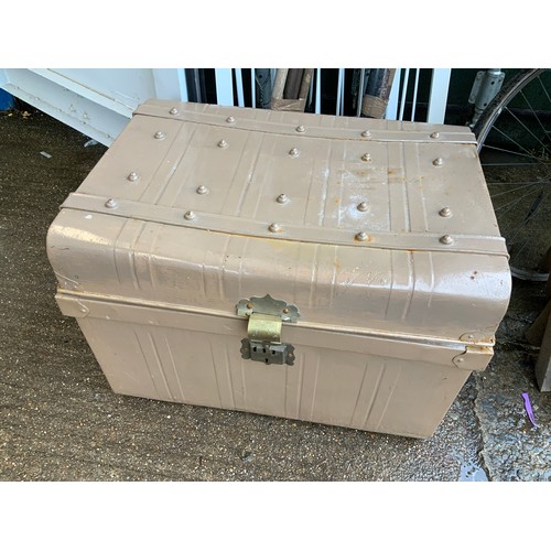 6 - Painted Tin Trunk