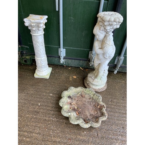 23 - Concrete Garden Pedestals etc