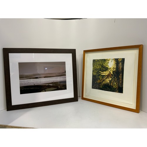 208 - 2x Framed Pictures - Croyde Bay, Fall by JR Westcott