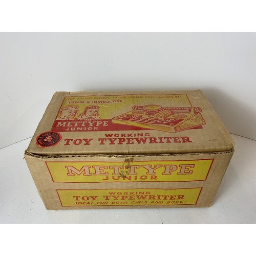 395B - Mettype Junior Typewriter in Original Box